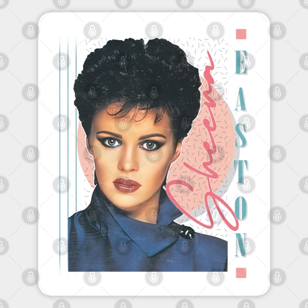 Sheena Easton // 80s Retro Fan Design Sticker by DankFutura